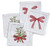 TAG Cotton Coaster, Winter Berries - Set Of 4 (G21841)