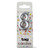 TAG Metallic Silver Digit Candle - "8" (G21930-S8)