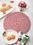 TAG Round Braided Placemat, Holiday Cheer - Set of 4(G21861)