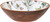 Gallerie II Edith Mango Wood Bowl White (XBWL77859)