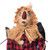 Gallerie II Joe Spencer Heyward Scarecrow Folk Art Figurine 24" (XFGS78346)