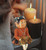 Gallerie II Joe Spencer Lucille Football Cheerleader Folk Art Figurine (64403)