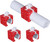 C&F Home Napkin Rings, Dotted Present - Set of 4 (C47035028S4)
