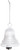Gallerie II Bell Ornament White (XORN78208)