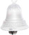 Gallerie II Bell Ornament White (XORN78208)