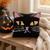 C&F Home Spooky Cat Face Hooked Mini Pillow 8" x 8" (C44488047)