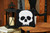 C&F Home Skull Hooked Mini Pillow 8" x 8" (C44488079)