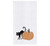 C&F Home Flour Sack Kitchen Towel, Cat & Pumpkin (C861712708B)