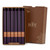 Root Smooth Arista Candles 9", Aubergine - Box of 12 (89219)