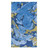 Caspari Paper Guest Towel Napkins, Marbled Blue - 2 Packs (19361G)