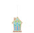 RAZ Imports *SB* 6" Vivid Jolly Green Gingerbread House Ornament (4516578B)