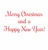 Caspari Boxed Christmas Cards, Festooned Tree - 15 Small Cards (106107)