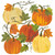 Paperproducts Design Beverage Napkins, Tracey´s Pumpkins - 2 Packs (125003449)
