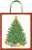 Caspari Large Gift Bag, Christmas Tree (10138B7)