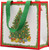 Caspari Small Square Gift Bag, Christmas Tree (10138B1.5)