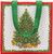 Caspari Small Square Gift Bag, Christmas Tree (10138B1.5)