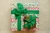Caspari Gift Wrap Roll, Knots And Greenery White (10199RC)