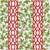 Caspari Gift Wrap Roll, Knots And Greenery White (10199RC)