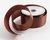 Caspari Solid Coffee Satin Ribbon - 27 Foot Spool (R854)
