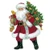 Caspari Die-Cut Gift Tags, Lynn Haney Santa - 2 Packs (TAG9663)