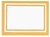 Caspari Self-Adhesive Labels, Gold Border Stripe (LTAG009)