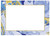 Caspari Self-Adhesive Labels, Marbled Blue (LTAG150)
