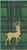Caspari Paper Guest Towel Napkins, Reindeer Tartan Green - 2 Packs (18631G)