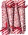 Caspari Peppermint 10" Luxury Cone Crackers, Box of 8 (CK191.10)