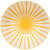 Now Designs by Danica 6" Stamped Bowl, Sunburst (NBO4086D)