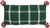 C&F Home Pillow, Santa Dog Mini Hooked Throw Pillow, Green (C81214155)