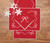 C&F Home, Bow Ribbon Christmas Single Placemat 14" x 20" Red (C842622697R)
