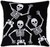 C&F Home Halloween Accent Throw Pillow, Fun Skully Dance Trio (C842982701A)