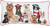 C&F Home Christmas Lumbar Throw Pillow, Dog Pawlidays Pets in Festive Outfits (C861562712B)