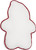 C&F Home Throw Pillow, Gingerbread Man Shaped (C861662705B)