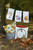 C&F Home Flour Sack Dishtowel, Stack Pumpkin Trio (C861711119)