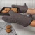 Now Designs by Danica Superior Oven Mitt, Pinstripe Granite (501963)
