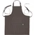 Now Designs by Danica Chef's Apron, Granite Gray Pinstripe (2500963)