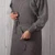 Now Designs by Danica Chef's Apron, Granite Gray Pinstripe (2500963)