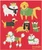 Now Designs by Danica Swedish Sponge Dishcloth, Yule Dogs (2000089)