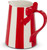 RAZ Imports Striped Bow Pitcher - 9" (4611753)