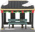Department 56 Christmas In The City - PEZ a Tasty Sponsor Bus Stop (6018472)