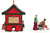 Department 56 Dickens Village, Wassail Market Booth and Vendors Set (6018316)