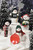 Byers' Choice Snowman with Sweater - 7.5" (SN2252)