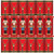 Caspari Christmas Crackers, Nutcracker Drum, Box of 6 (CK203-12)