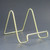 Tripar Brass Twisted Easel 6" High (23-1246)