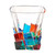 Gage Crack Whiskey Double Old Fashioned Glass, Multicolor (VA440M)