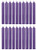 Biedermann & Sons Chime Candles, Purple- Set of 20 (C1123PP)