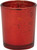 Biedermann & Sons Glass Votive Holder, Rustic Red (HJ187RD)