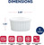HIC Butter Crock Ramekin, 1oz (98001)