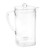 Huang Acrylic Square Pitcher, 2-Qt (H-1069)